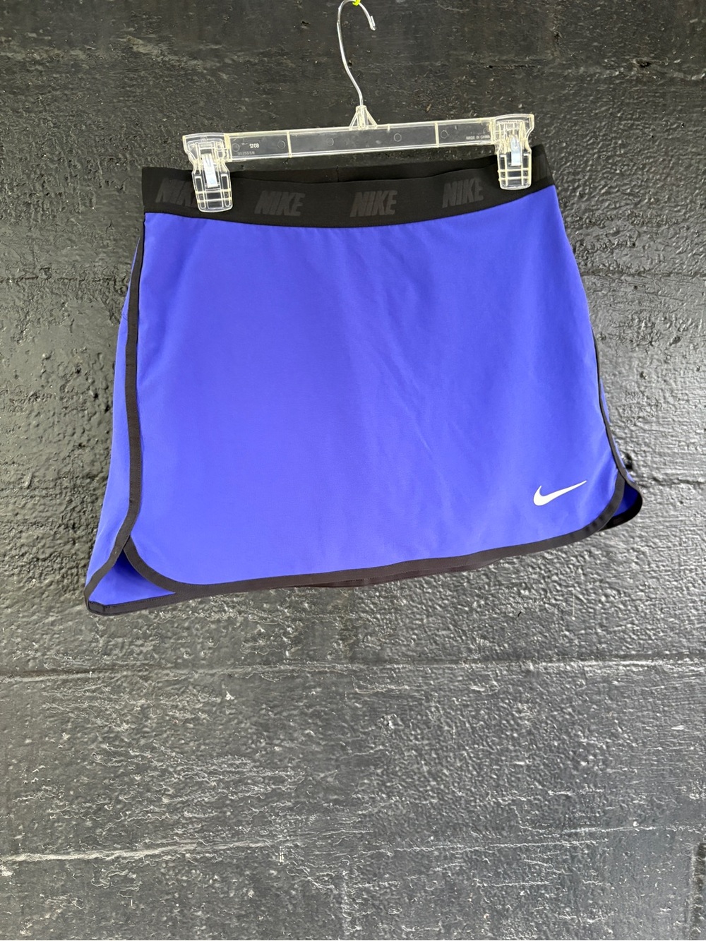 Nike Golf Blue Athletic Skort with Black Trim